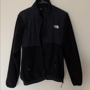 LAST CHANCE!! Black North Face fleece jacket.